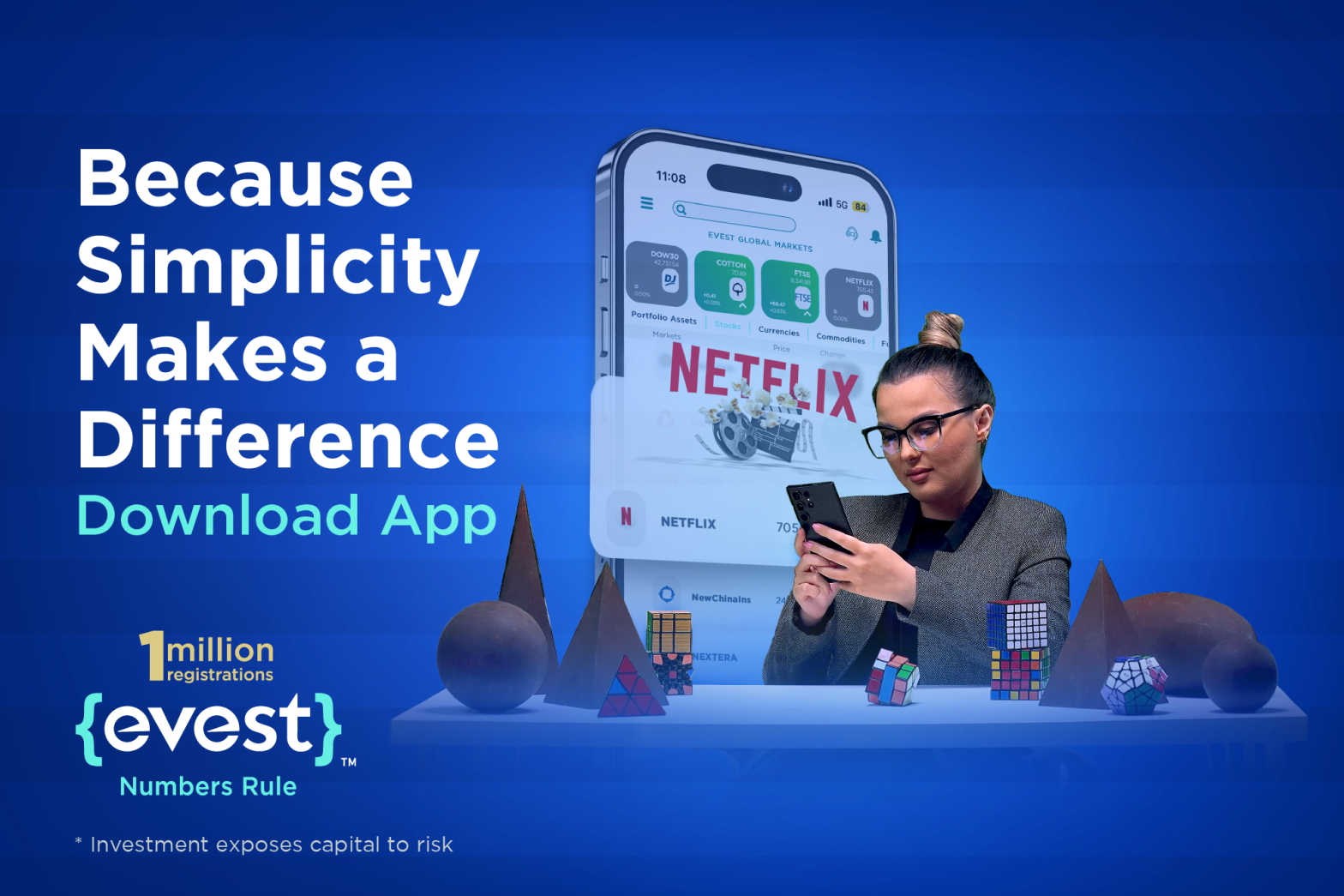 Because Simplicity Makes a Difference: Download  Evest App and Start Your Investment Journey