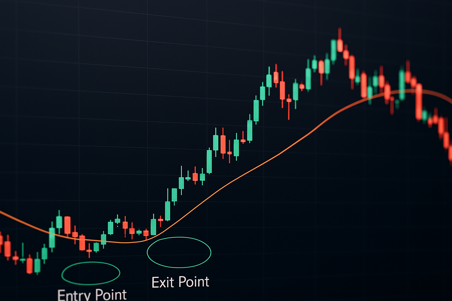 كيفية تحديد نقاط الدخول والخروج في التداول لتحقيق تداول ناجح