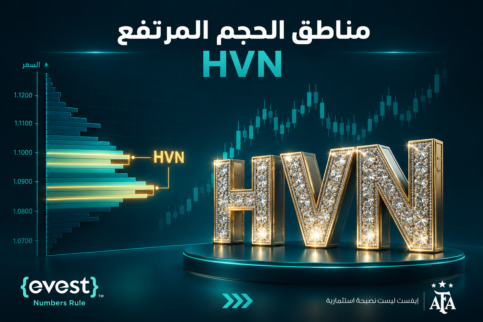 ما هي مناطق الحجم المرتفع HVN وكيف تستخدمها في التداول؟