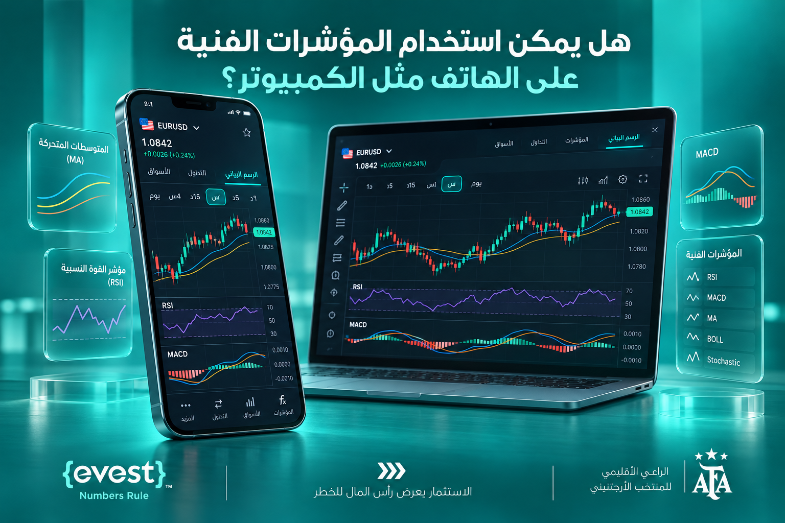 تطبيقات التداول عبر الجوال